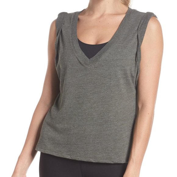 Free People Tops - Free People FP Movement Gray Wonder Tank XS